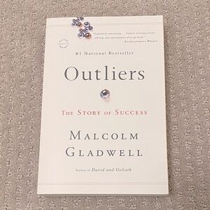 NWOT book. Outliers: The Story of Success by Malcolm Gladwell.